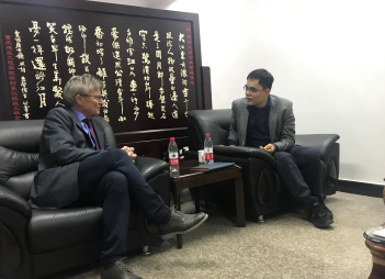 【热点动态】挪威奥斯陆城市大学代表Hallgrim Hjelmbrekke主任来渝调研
